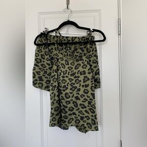 Leopard Print Women's PJ Set
